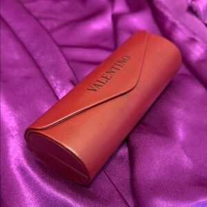 Valentino Red sunglasses case